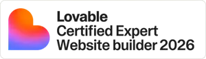 Lovable Certified Expert Website Builder 2026 Badge