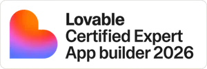 Lovable Certified Expert App Builder 2026 Badge